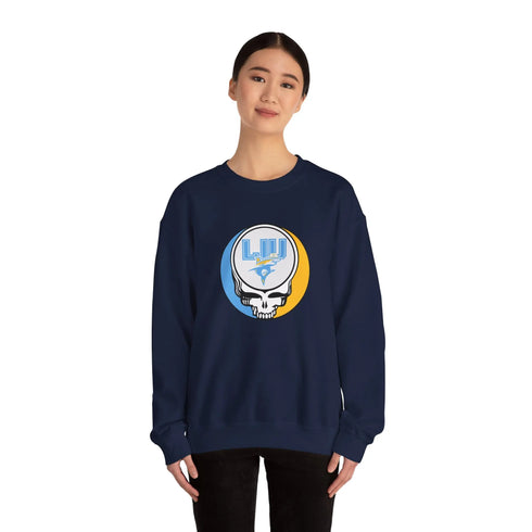 Grateful Dead - LIU Nursing Grateful Dead Stealie Crewneck Sweatshirt - StealieShop
